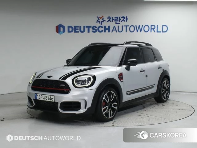Mini Cooper S Countryman 2021 Серебристо-серый из Кореи