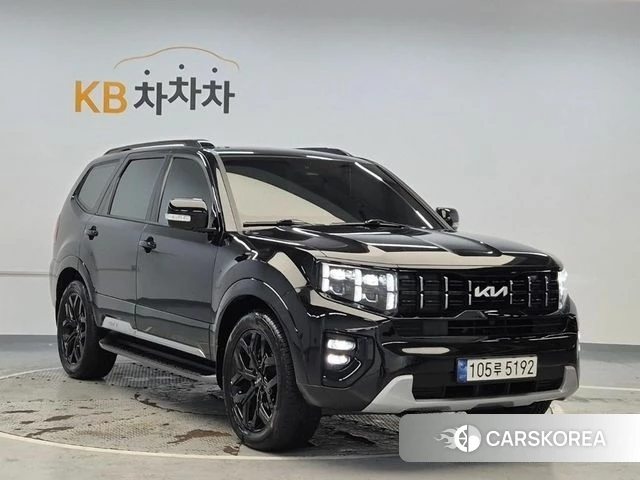 Kia Mohave Master 2023 Черный из Кореи