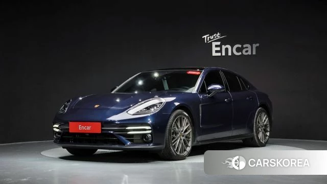 Porsche Panamera (971) 2022 Синий из Кореи