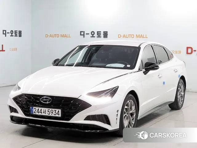 Hyundai Sonata (DN8) 2021 Белый из Кореи