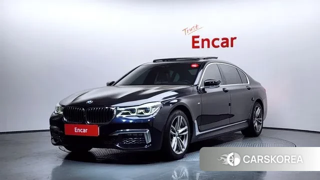 BMW 7 Series (G11) 2018 Черный из Кореи