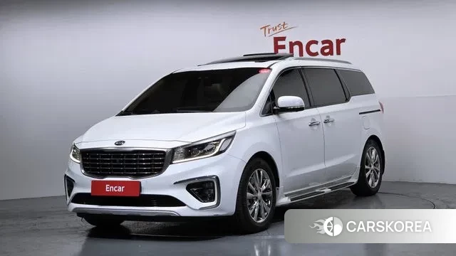 Kia The New Carnival 2018 Белый из Кореи