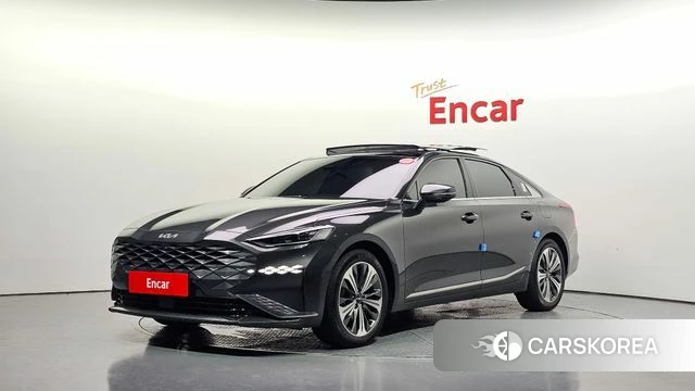 Kia K8 Hybrid 2022 Серый из Кореи