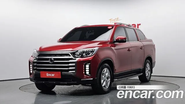 Ssangyong The New Rexton Sport 2023 Красный из Кореи