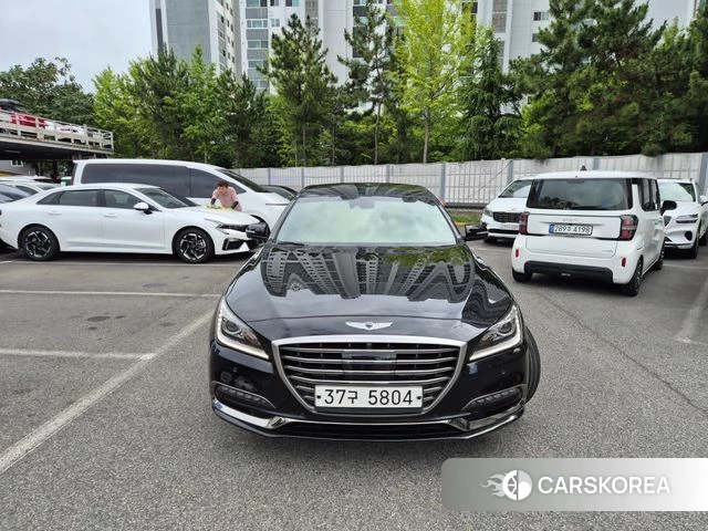 Genesis G80 2018 Черный из Кореи