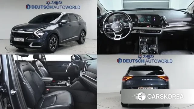 Kia Sportage 5th Generation 2021 Серый из Кореи
