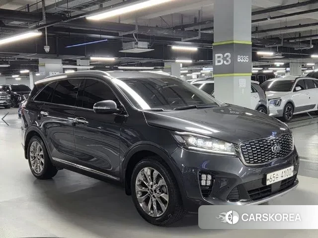 Kia The New Sorento 2018 Серебристо-серый из Кореи