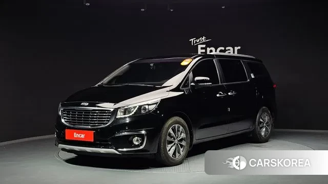 Kia All New Carnival 2018 Черный из Кореи