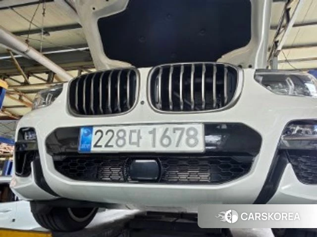 BMW X3 (G01) 2021 Белый из Кореи