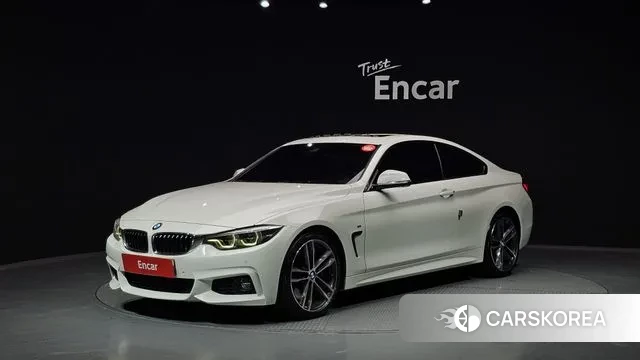 BMW 4 Series (F32) 2018 Белый из Кореи
