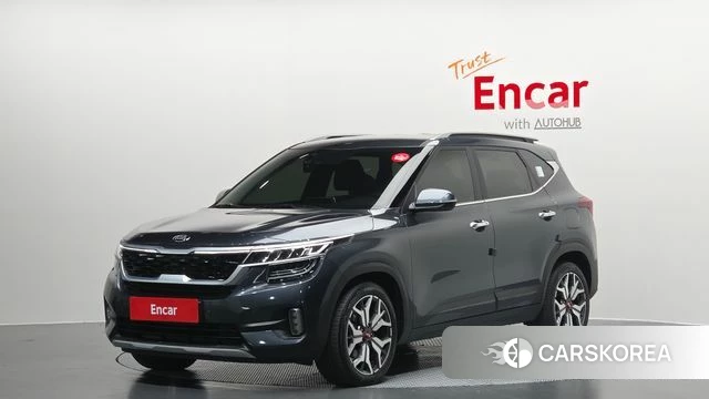 Kia Seltos 2021 Серый из Кореи