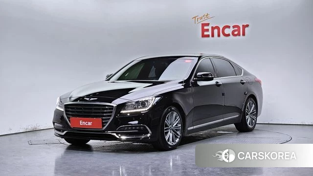 Genesis G80 2018 Черный из Кореи