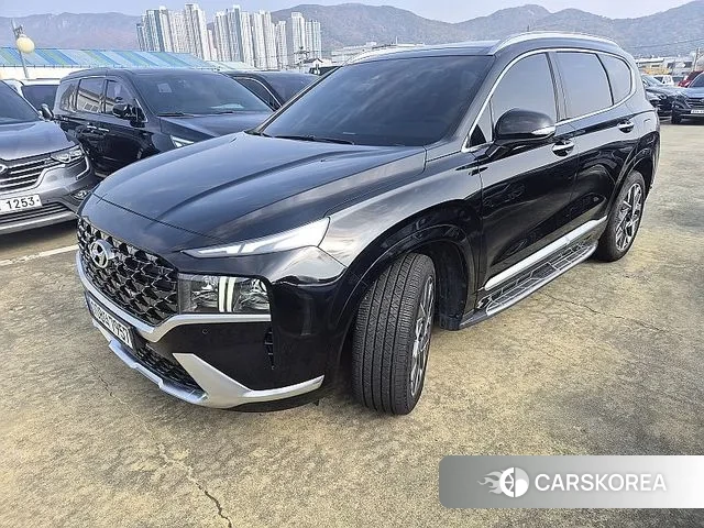 Hyundai The New Santa Fe 2020 Черный из Кореи