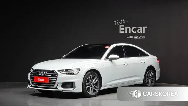 Audi A6 (C8) 2023 Белый из Кореи