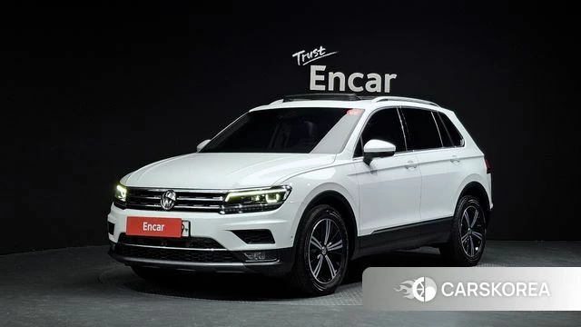 Volkswagen Tiguan second Generation 2019 Белый из Кореи
