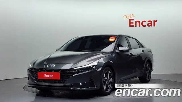 Hyundai Avante (CN7) 2021 Серый из Кореи