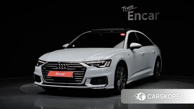 Audi A6 (C8) 2020 Белый из Кореи