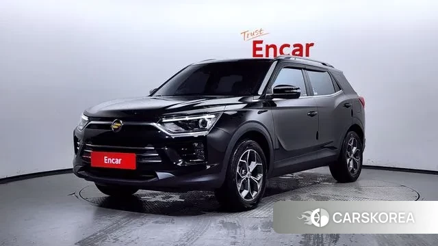 Ssangyong Beautiful Korando 2021 Черный из Кореи