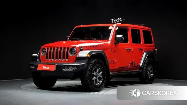 Jeep Wrangler (JL) 2019 Красный из Кореи