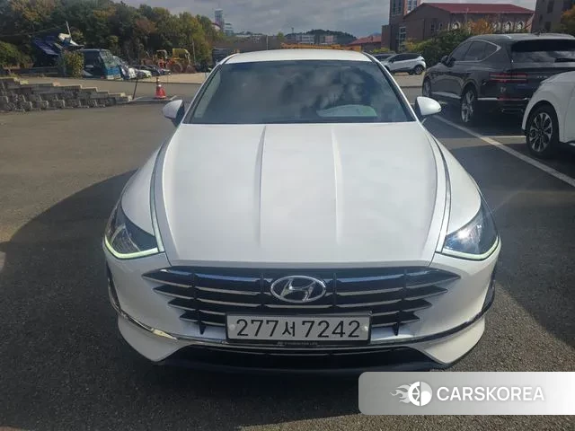Hyundai Sonata (DN8) 2020 Белый из Кореи