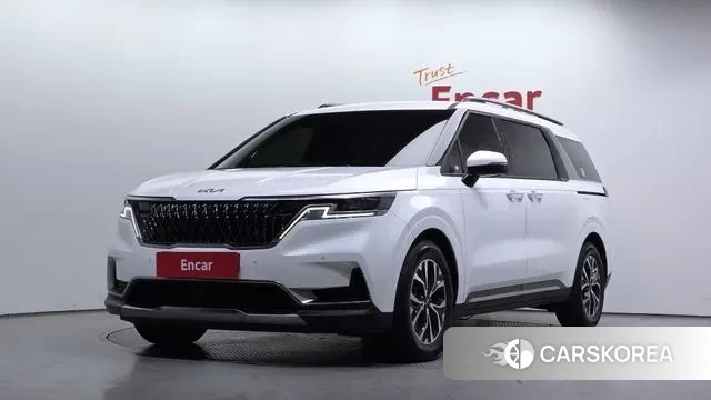 Kia Carnival 4th generation 2021 Белый из Кореи