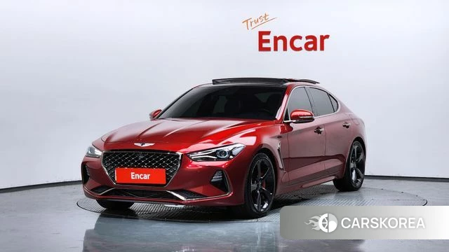 Genesis G70 2019 Красный из Кореи