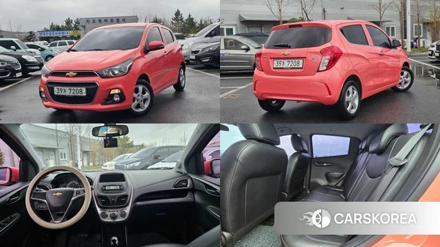 Chevrolet (GM Daewoo) The Next Spark 2018 Оранжевый из Кореи