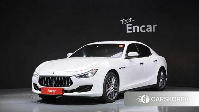 Maserati Ghibli 2020 Белый из Кореи