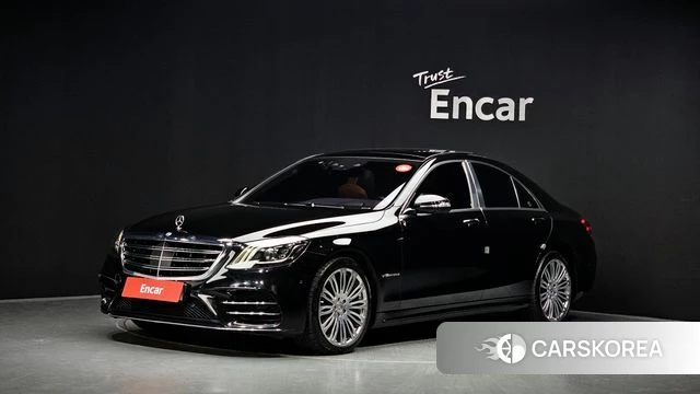 Mercedes-Benz S-Class W222 2018 Черный из Кореи