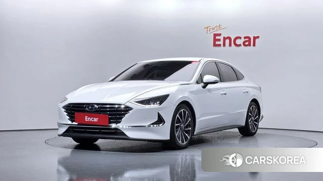 Hyundai Sonata (DN8) 2020 Белый из Кореи
