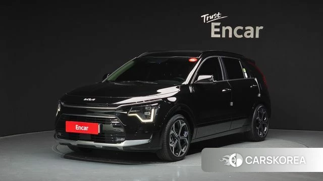 Kia Di Ol Nu Niro 2022 Черный из Кореи