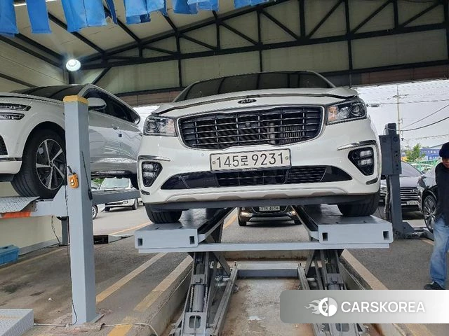 Kia The New Carnival 2019 Белый из Кореи
