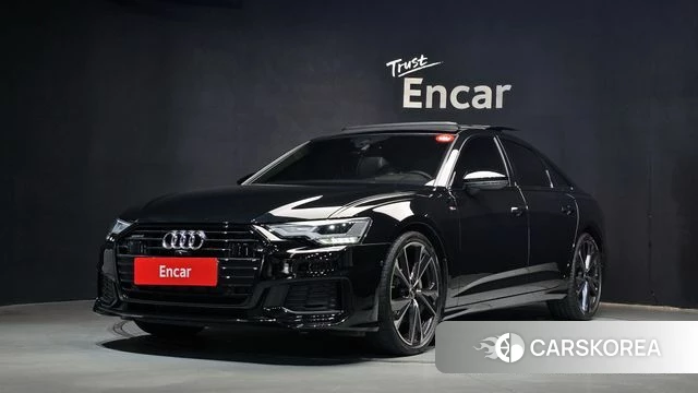 Audi A6 (C8) 2022 Черный из Кореи