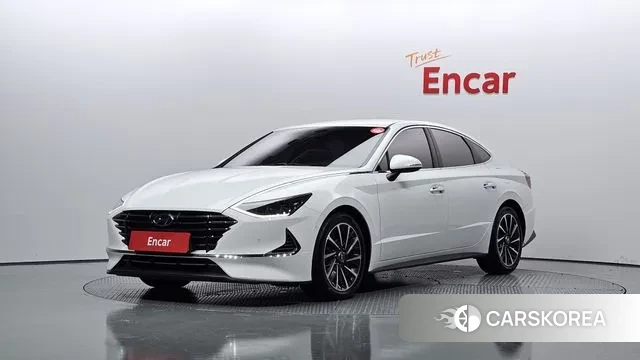 Hyundai Sonata (DN8) 2019 Белый из Кореи