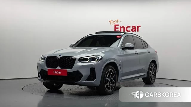 BMW X4 (G02) 2023 Серебристо-серый из Кореи