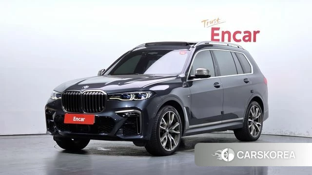 BMW X7 (G07) 2022 Серый из Кореи