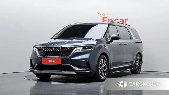 Kia Carnival 4th generation 2021 Синий нефрит из Кореи