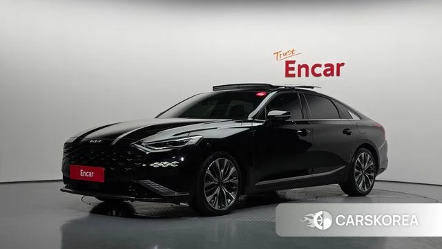 Kia K8 2021 Черный из Кореи