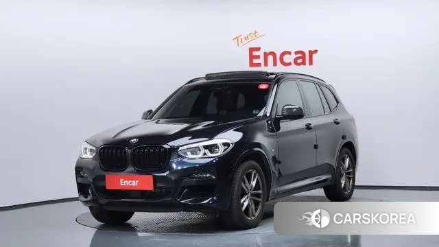 BMW X3 (G01) 2021 Синий из Кореи