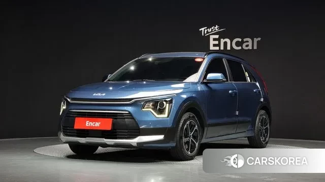 Kia Di Ol Nu Niro 2022 Синий из Кореи