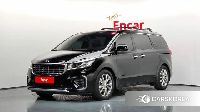 Kia The New Carnival 2018 Черный из Кореи