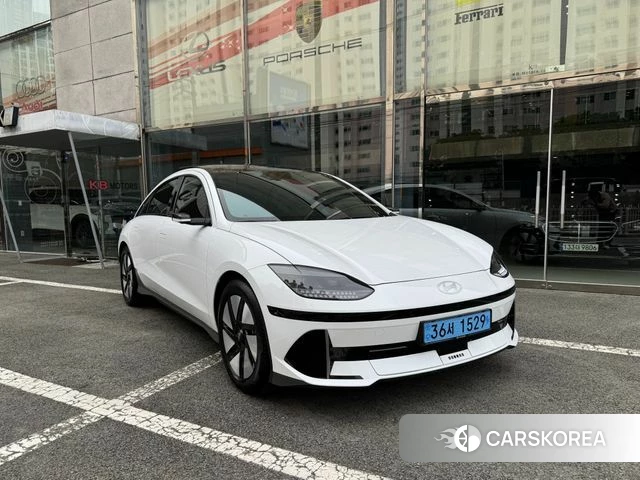 Hyundai Ionic 6 2025 Белый из Кореи