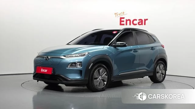 Hyundai Kona Electric 2018 Синий нефрит из Кореи