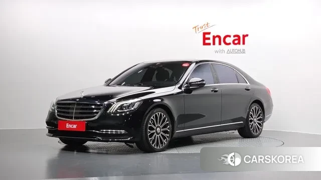 Mercedes-Benz S-Class W222 2020 Черный из Кореи