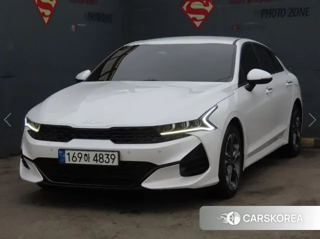 Kia K5 3rd generation 2021 Белый из Кореи