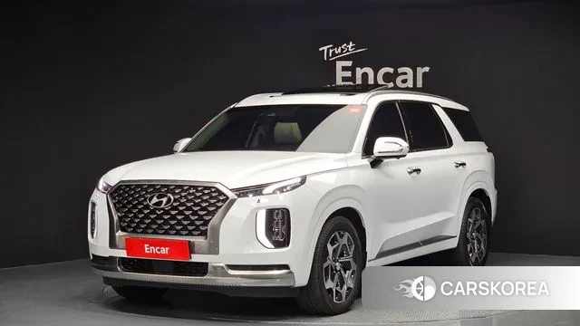 Hyundai Palisade 2021 Белый из Кореи