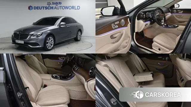 Mercedes-Benz E-Class W213 2018 Серебристо-серый из Кореи