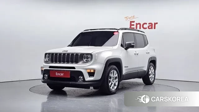 Jeep Renegade 2019 Белый из Кореи