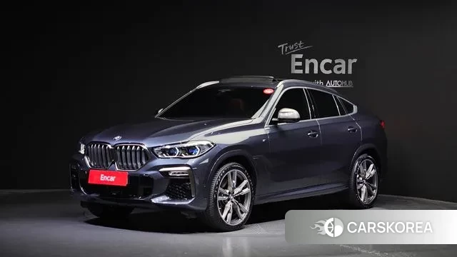 BMW X6 (G06) 2021 Серый из Кореи