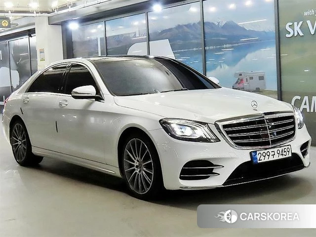 Mercedes-Benz S-Class W222 2018 Черный из Кореи